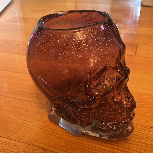 Glass Skull Head Jar - Picture 2 of 5